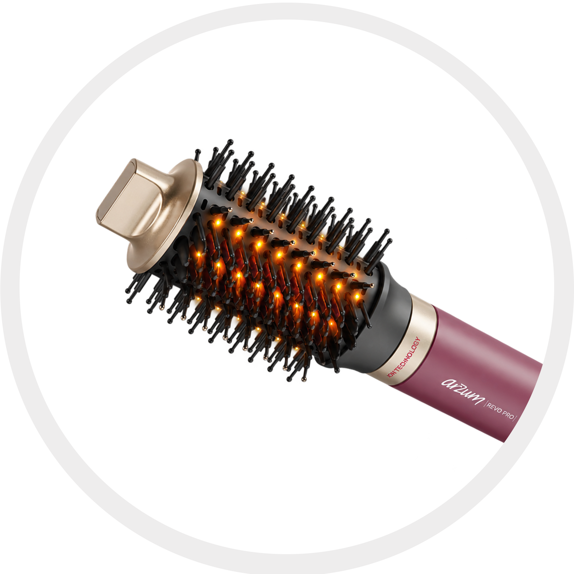 Air-Heat Fusion Oval Fırça Başlığı