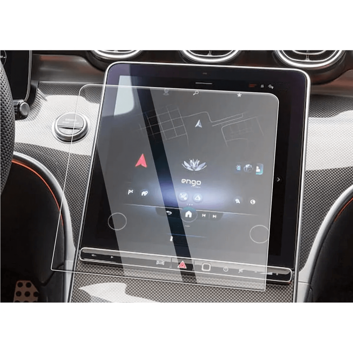 Mercedes AMG GT 2 Kapı Coupe Mat Multimedya Ekran Koruyucu