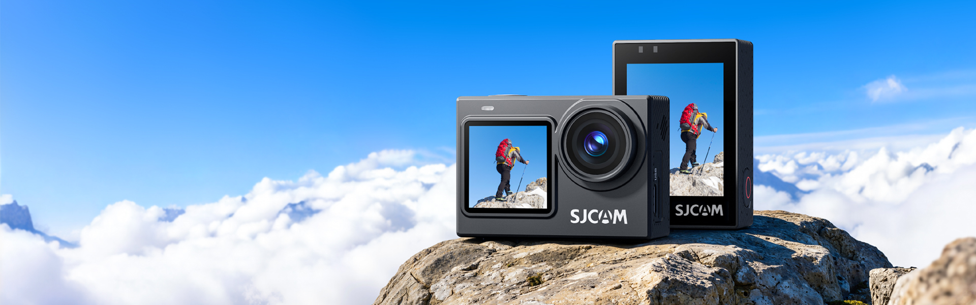 SJCAM SJ6 Ultra 4K çift ekranlı aksiyon kamerası ana görsel