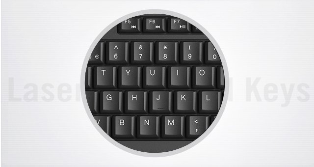 Laser Inscribed Keys