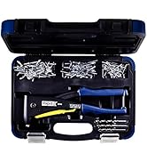 Rapid perçin pensesi seti RP40 Multi, çanta içinde perçin pensesi dahil. Kör perçin pensesi, 150 perçin ve 3 delme...