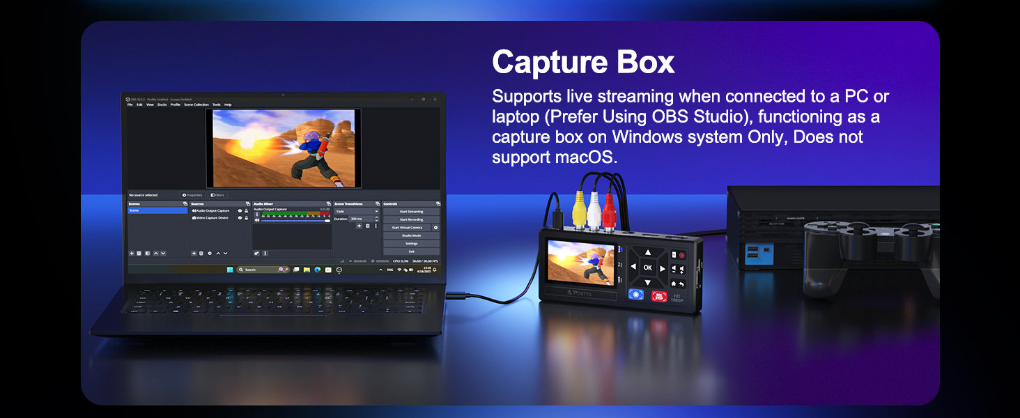 PORTTA VHS'den Dijitale Dönüştürücü