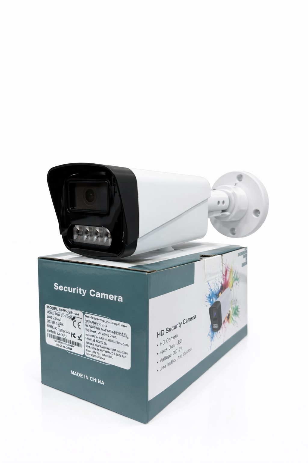 UNIYWELL İP DUAL LED BULLET KAMERA (AKILLI ÇİFT IŞIK)