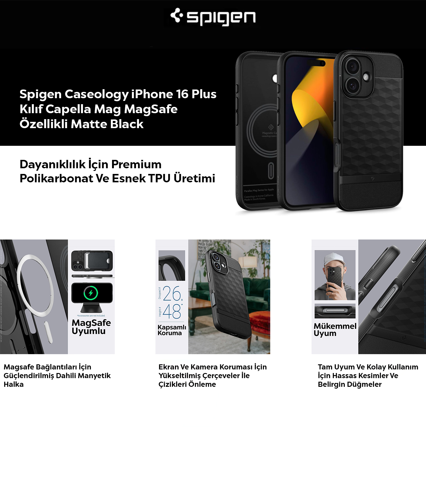 Spigen Kılıf Özellikleri