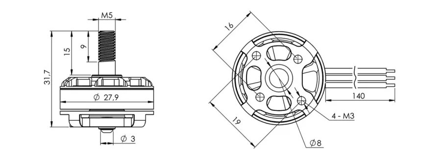 RS2205 CCW Teknik Datasheet