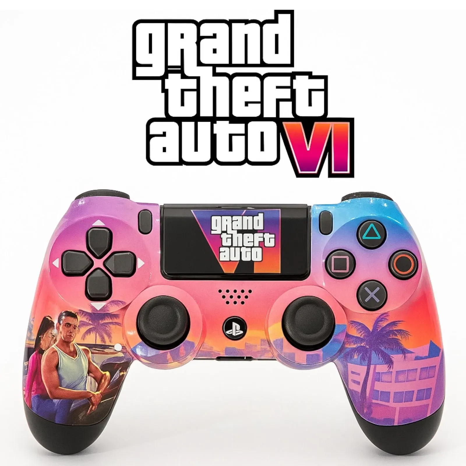 Control PS4 Play Station 4 Dualshock 4 Grand Theft Auto VI Special Edition