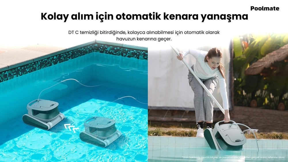 Poolmate DTC otomatik park özelliği