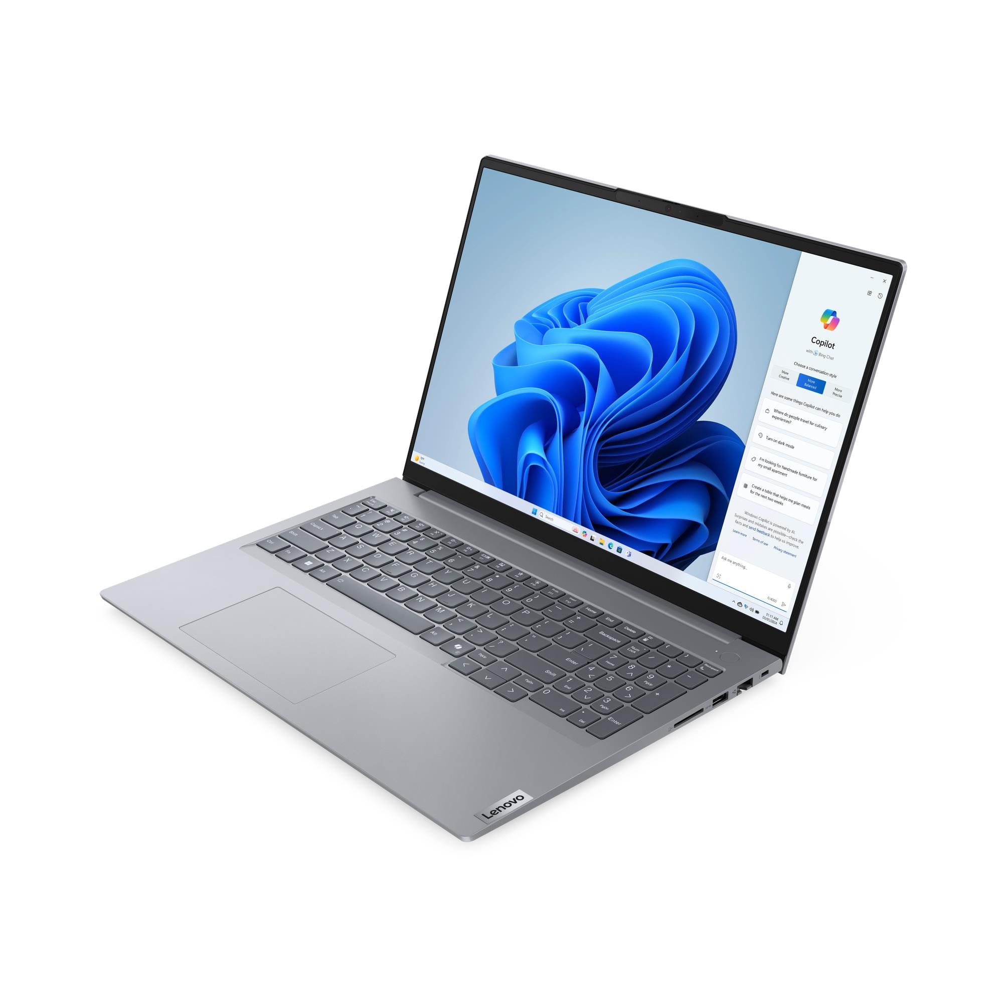 ThinkBook 16 G7 Klavye ve Bağlantılar