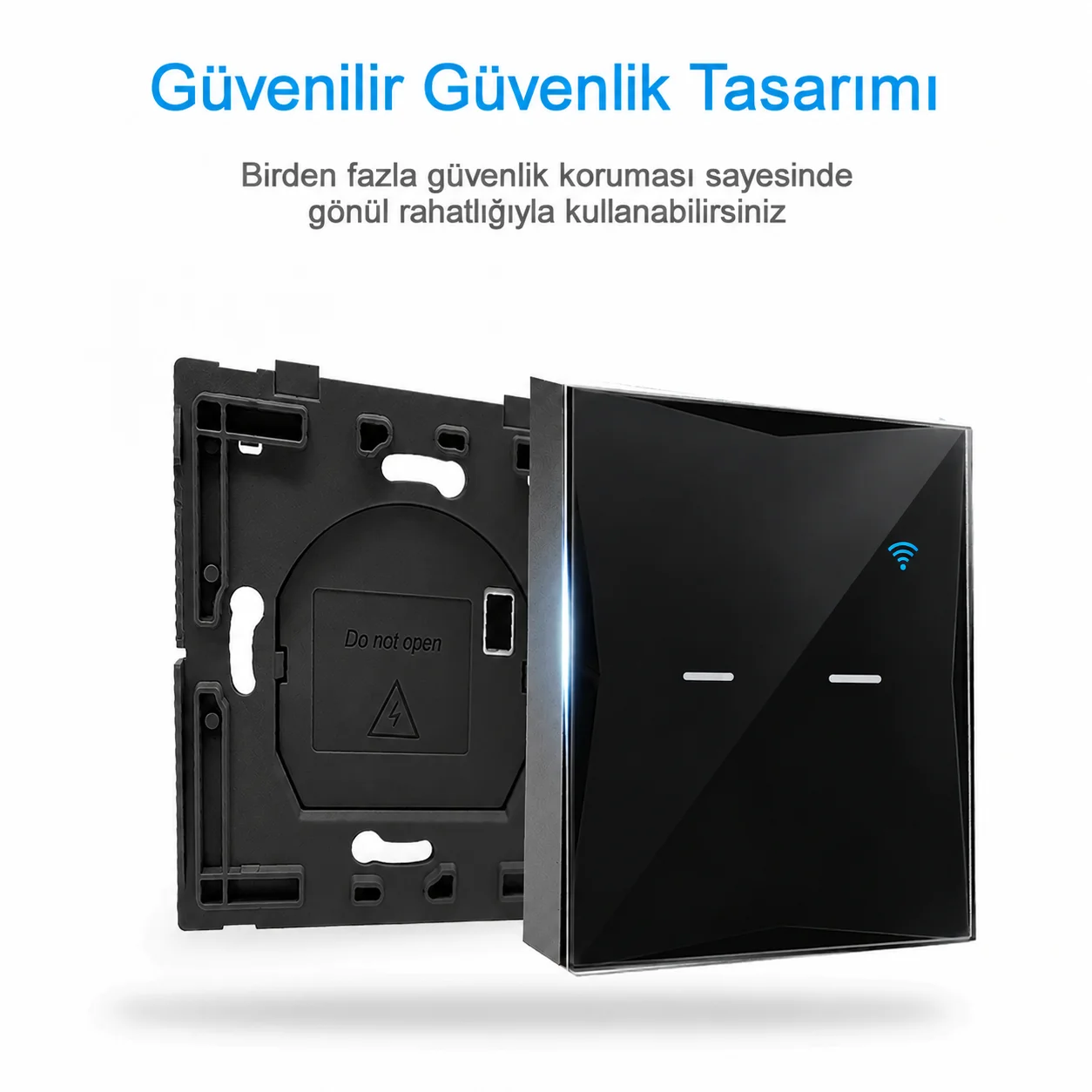 KRSC-Z102 Tuya Zigbee Perde Panjur Anahtarı akıllı perde ve panjur kontrolü