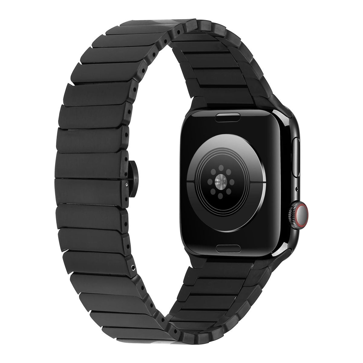 ​​​Apple Watch 7 41mm Kordon KRD-79 Metal Strap Kayış - 16
