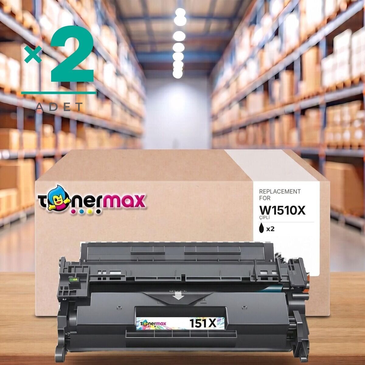 W1510X Muadil Toner