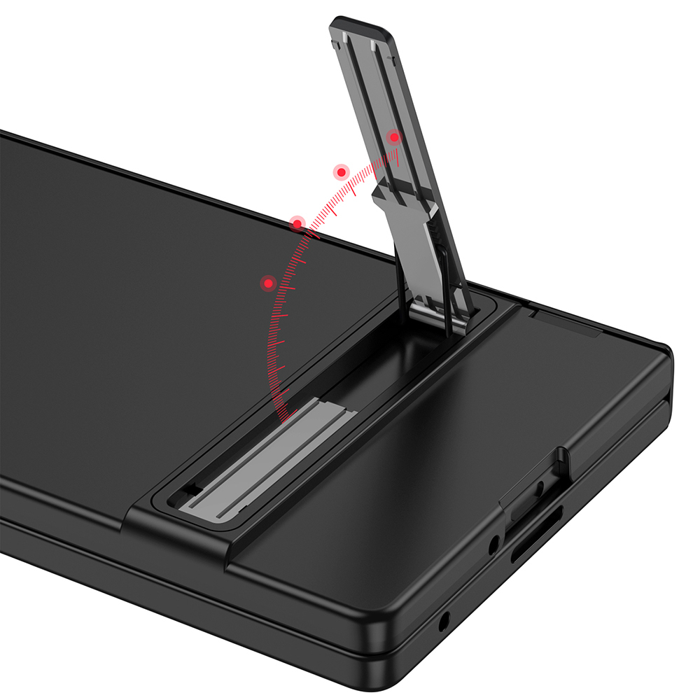 Galaxy Z Fold 7 Kılıf Zore Kıpta Standlı Kapak - 11