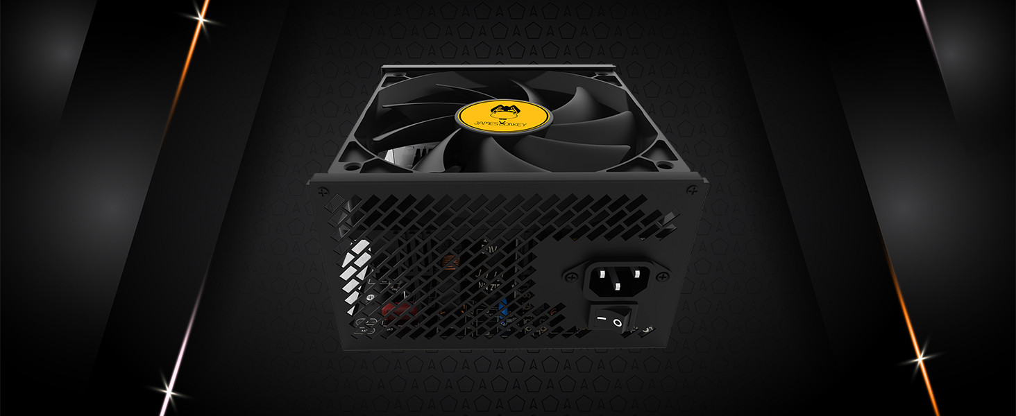 James Donkey JDP650 APFC 12CM 650W Bronze 80+ Power Supply