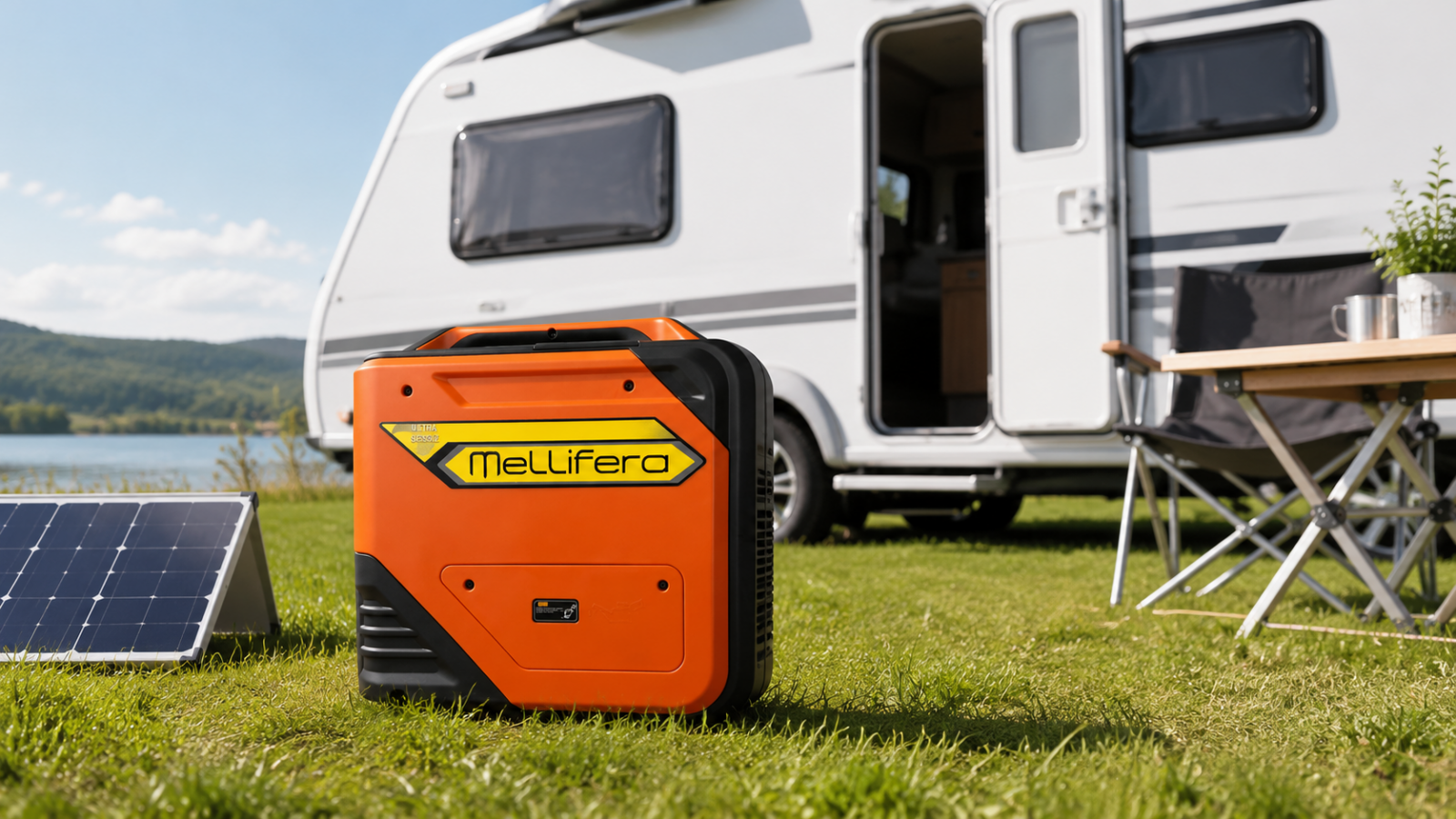 Mellifera 48V DC Ultra Sessiz Jeneratör karavan kullanım görseli