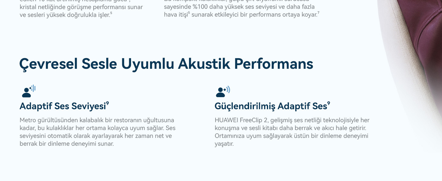 Çevresel Sesle Uyumlu Akustik Performans