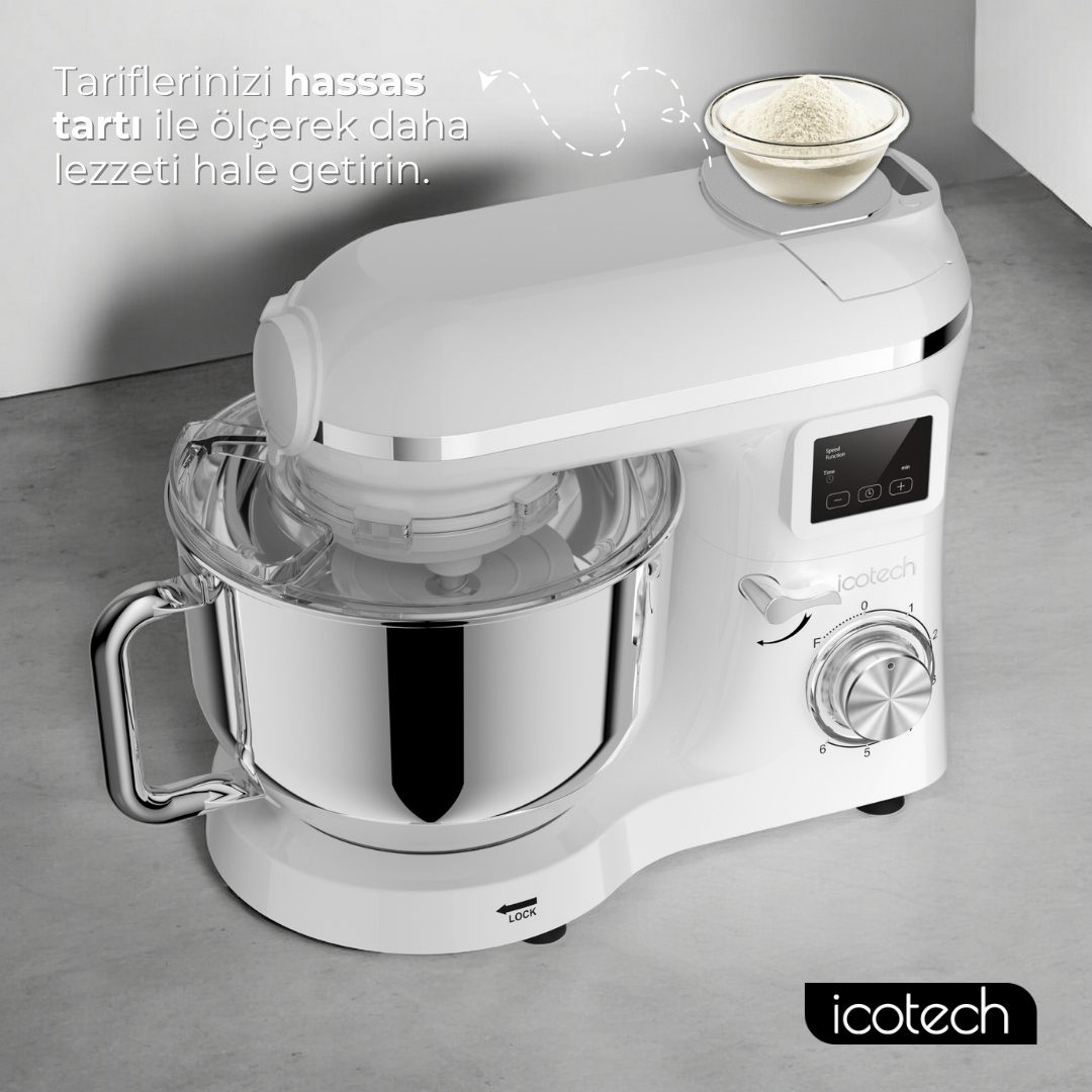 Icotech SM50 Mutfak Seti - Beyaz