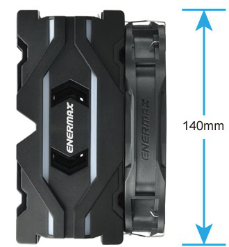 Enermax Ets F40 Bk Argb Soğutucu H4