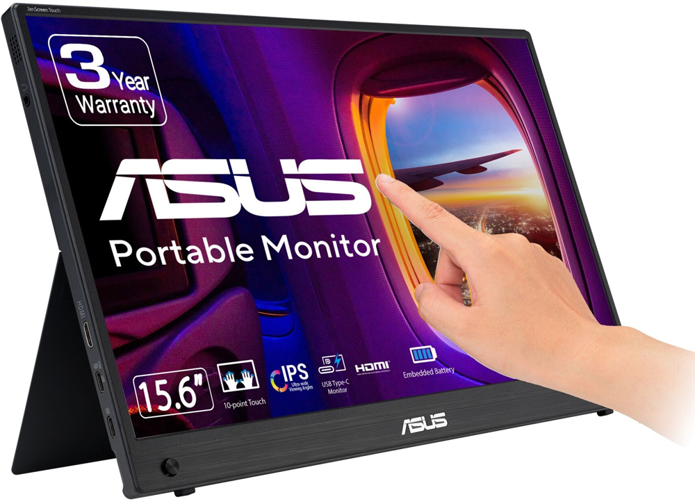 ASUS ZenScreen Touch MB16AMTR