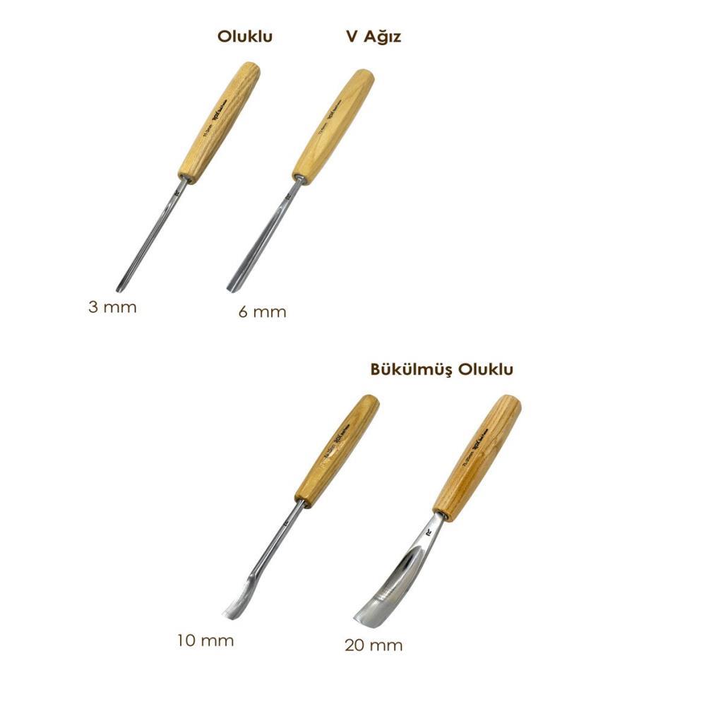 rox wood 0127 deri çantalı premium ıskarpela seti 4 parça ne işe yarar