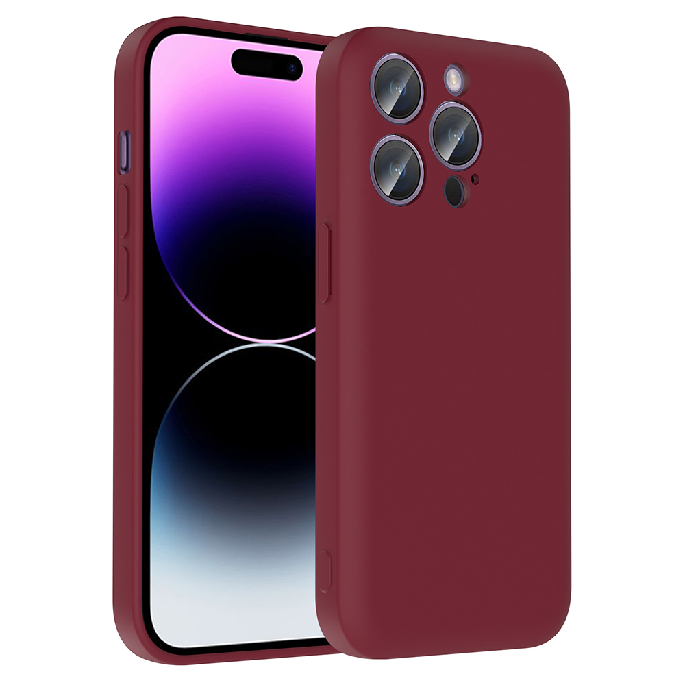 Apple iPhone 14 Pro Max Kılıf Kamera Korumalı Kartlık Hazneli Zore Vitra Kapak - 3