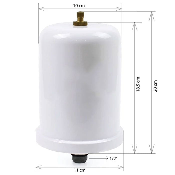 2 litre genleşme tankı ölçüleri