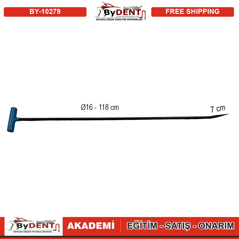pdr, tools, göçük, düzeltme, kuşak arası, boyasız göçük, boyasız göçük düzeltme, pdr tools, otomalzemeal, bydent, göçük düzeltme ekipmanı,