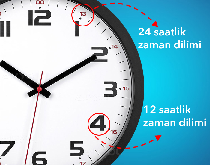 kuvars analog duvar saati