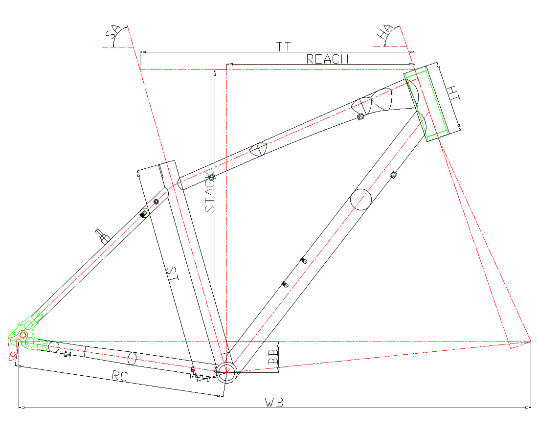 Carraro Bisiklet Ölçüler