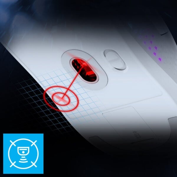 MSI VERSA 300 ELITE W White Gaming Mouse H4