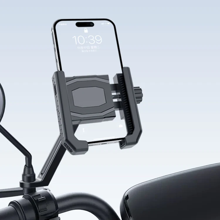 Odier siyah evrensel bisiklet telefon askısı hızlı bırakma kilidi spor bisiklet kolay kullanım iPhone bisiklet telefon tutucu bisiklet