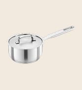 Fiskars saplı tencere, 1,5 l, kaplamasız tencere, tüm ocaklar için uygundur, geri dönüştürülmüş paslanmaz çelik...