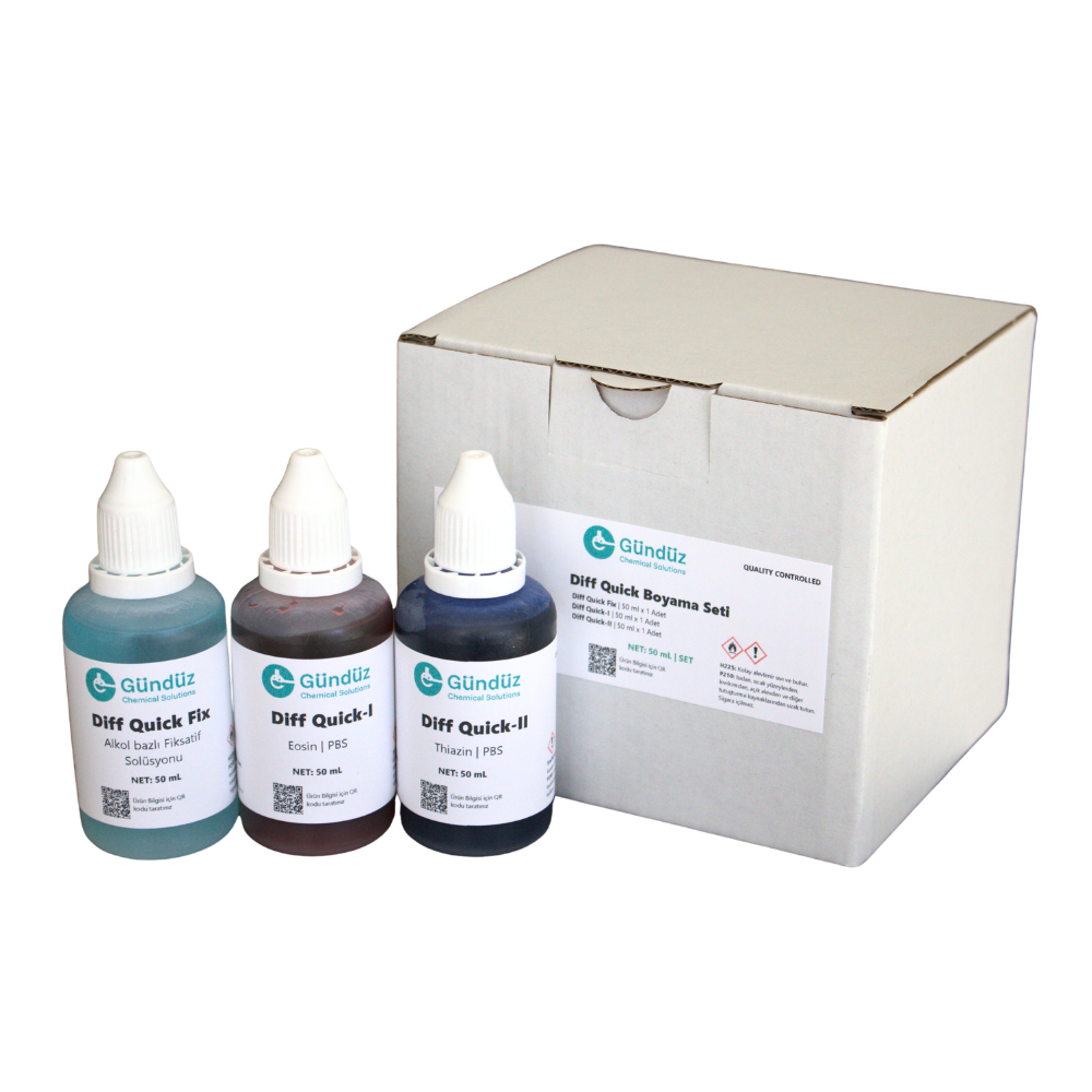 Diff Quick boyama seti 50 ml set