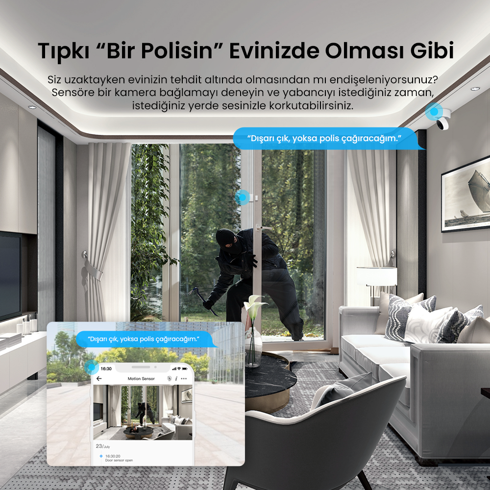 SNZB-04 ZigBee Kapı Pencere Sensörü