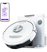 Shark PowerDetect Robot aspirateur à vidage automatique avec navigation 3D et LiDAR, base anti-al...