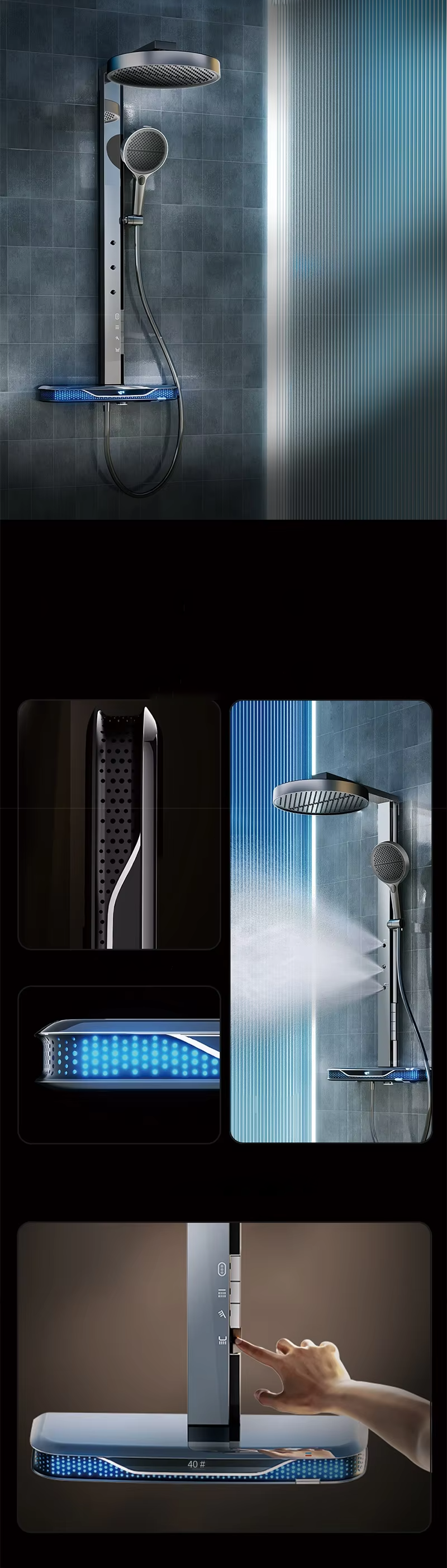 AVALON-SPA Akıllı Robot Duş Seti - Genel Görünüm