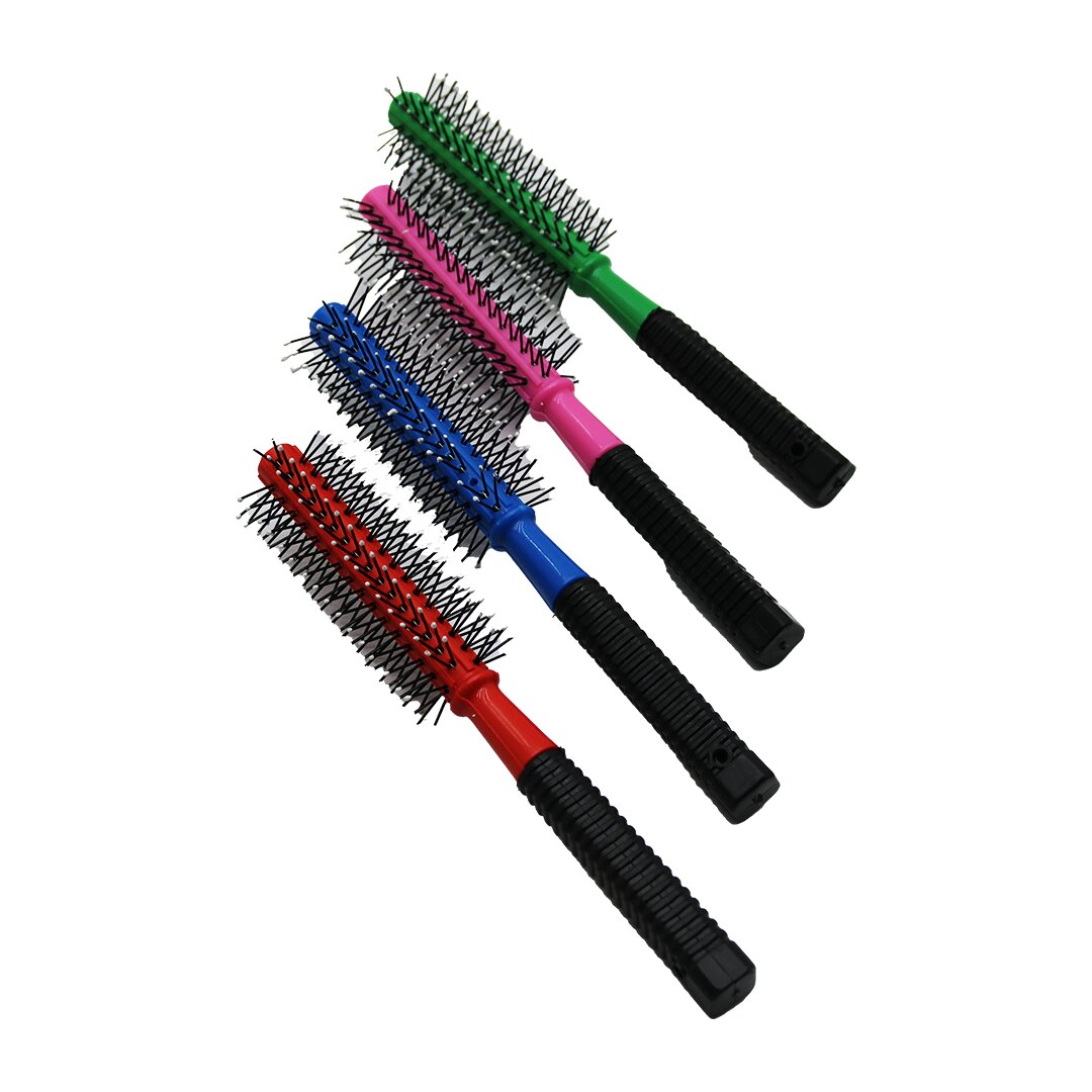 ANKAVERSE® Plastik renkli saç fırça - tarak