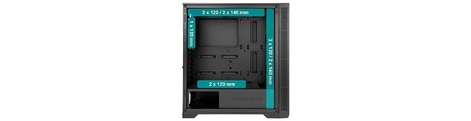 Enermax Starryfort Sf217 Argb Kasa Yh7