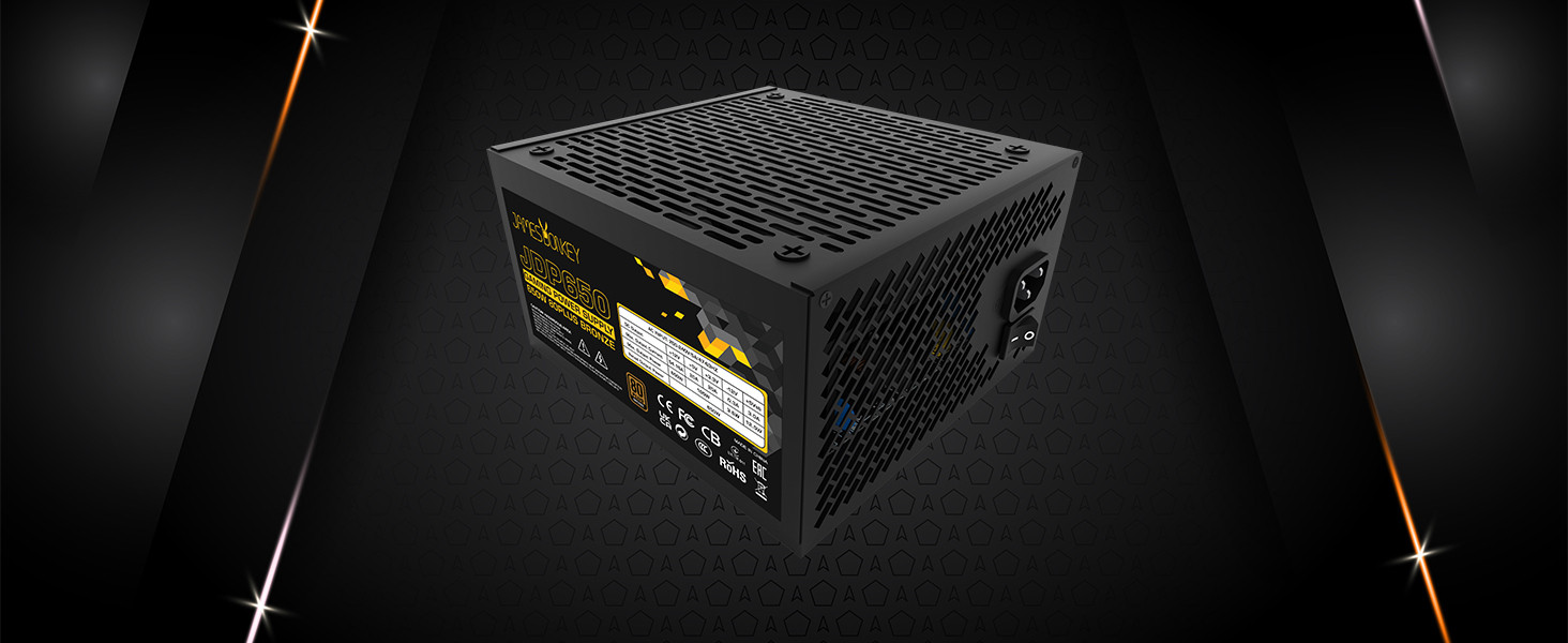 James Donkey JDP650 APFC 12CM 650W Bronze 80+ Power Supply