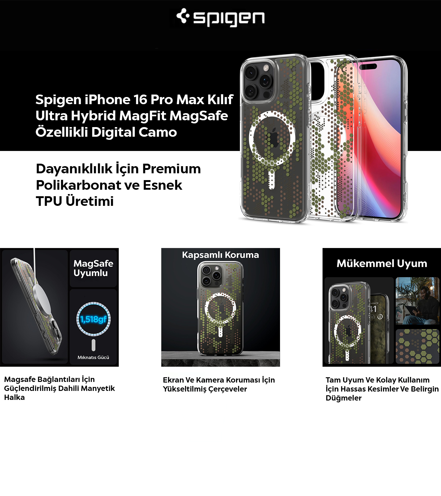 Spigen Kılıf Özellikleri