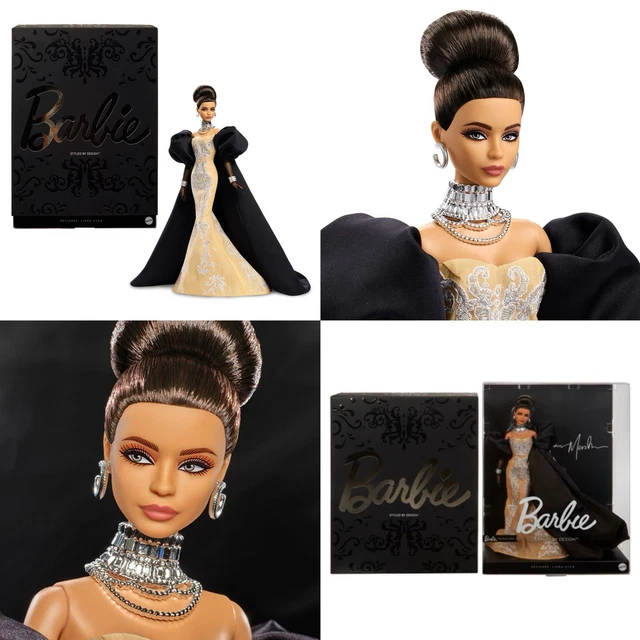 BARBIE STYLED BY Design Doll 1, Barbie Da Collezione, Gold Label, HRM31, Barbie EUR 247,00 - PicClick IT