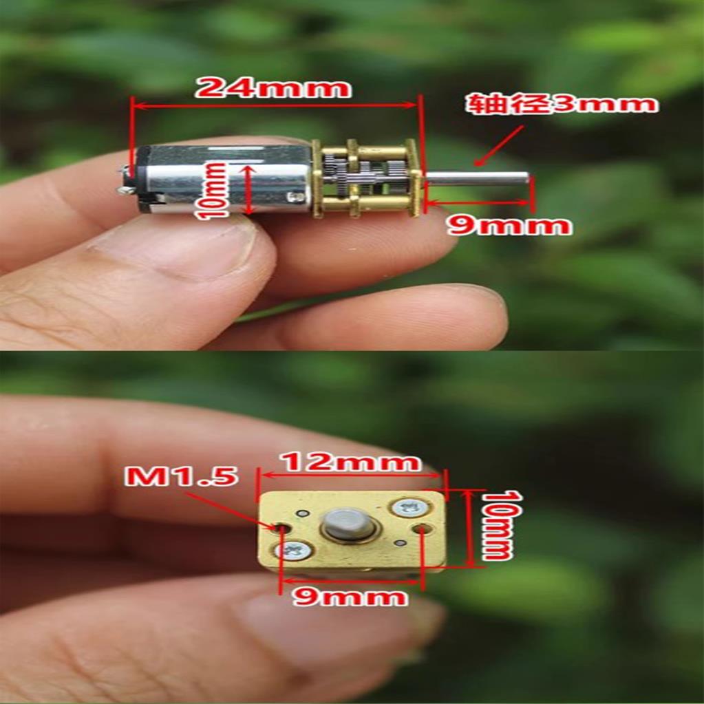 6V Redüktörlü Mikro DC Motor N20-1
