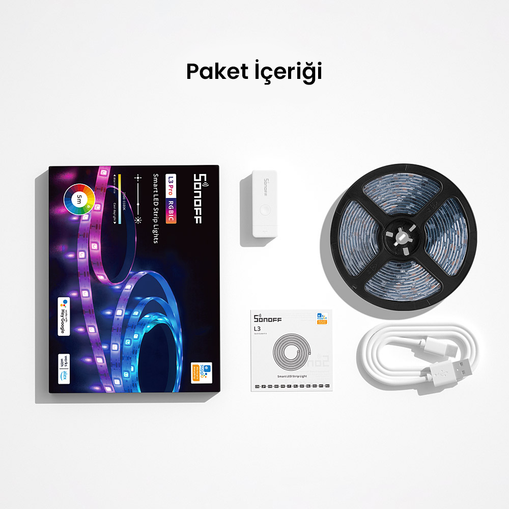 L3 Pro RGB Akıllı Şerit Led