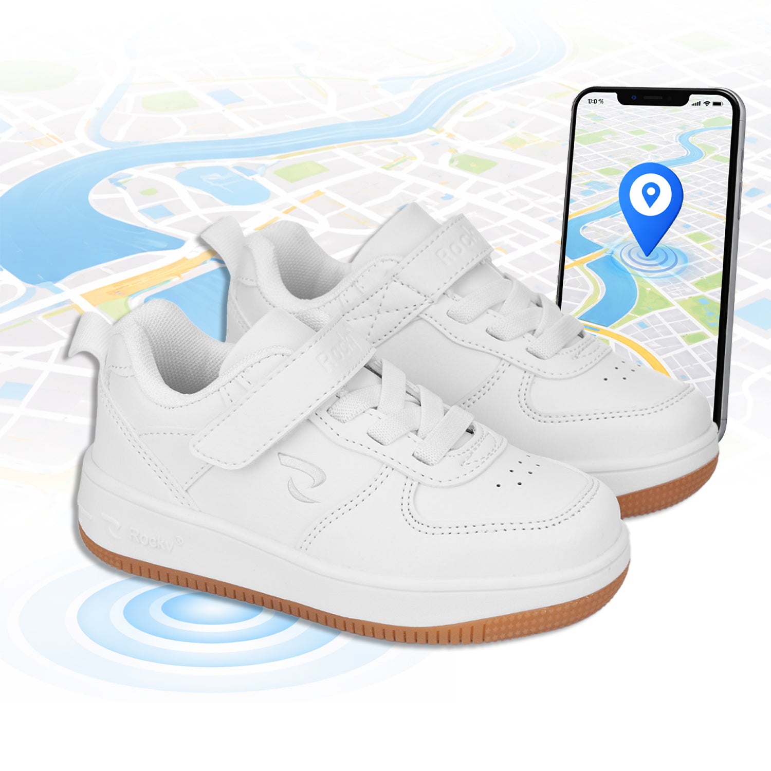 gps takip özellikli çocuk spor ayakkabı kız erkek unisex ortopedik
