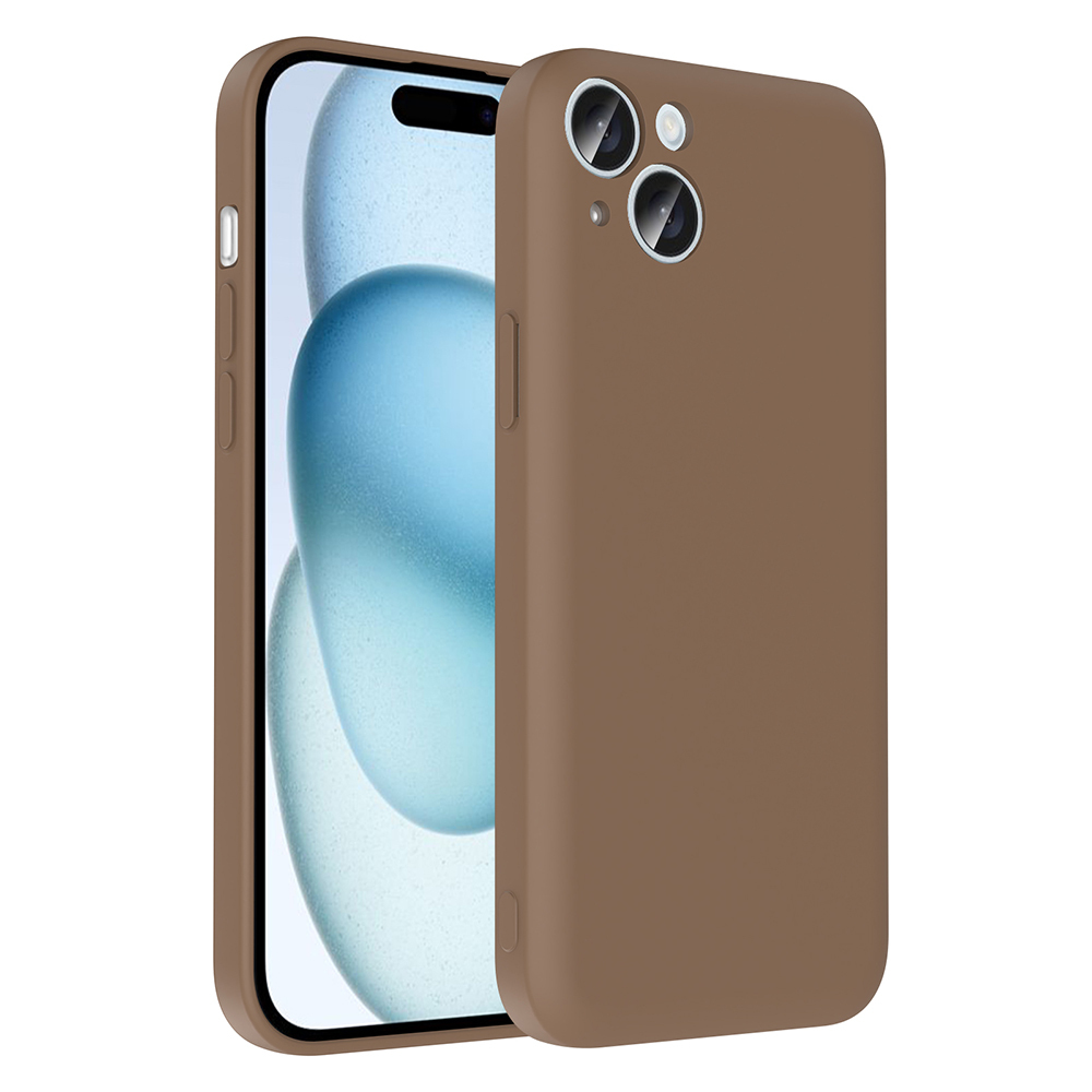 Apple iPhone 15 Kılıf Kamera Korumalı Kartlık Hazneli Zore Vitra Kapak - 1