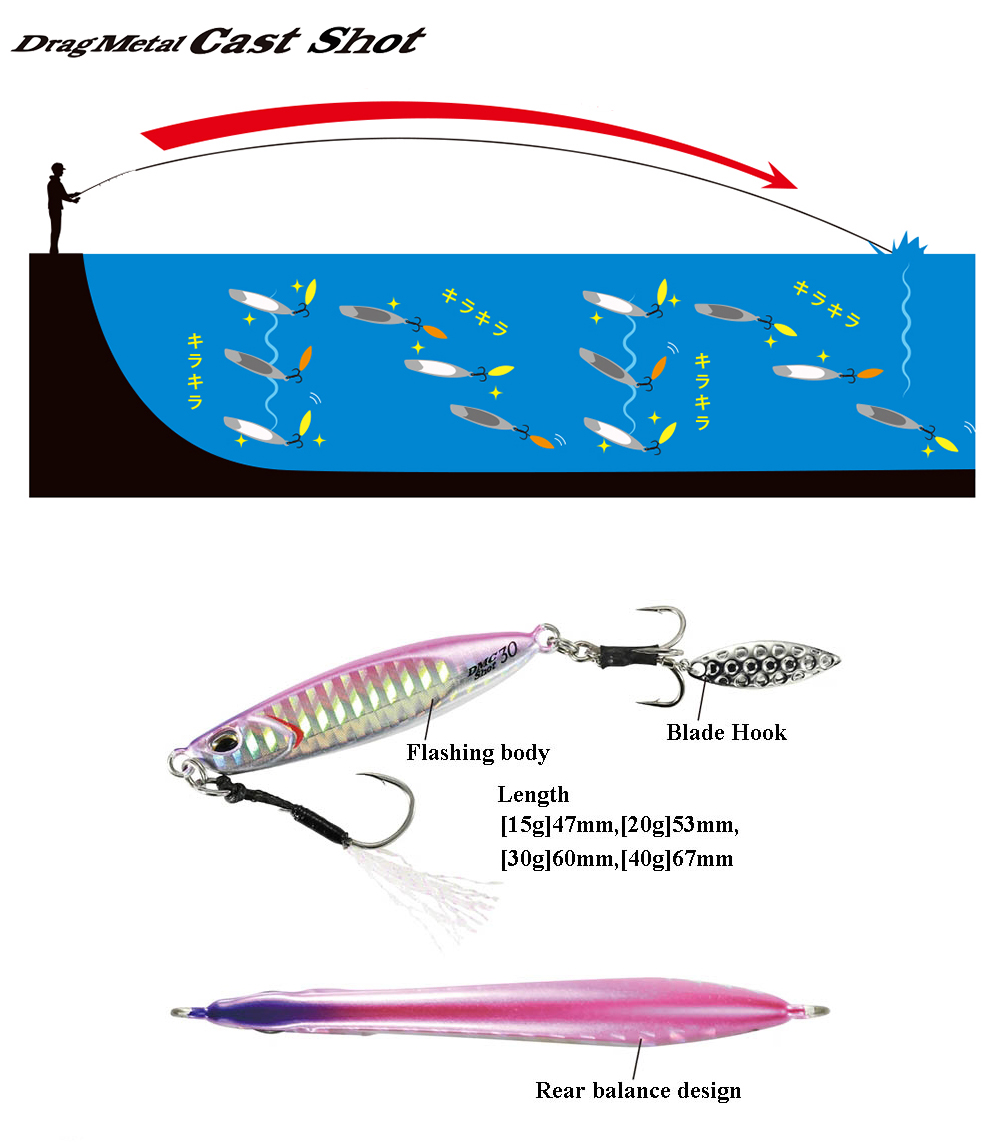 >Duo Drag Metal Cast Shot Jig