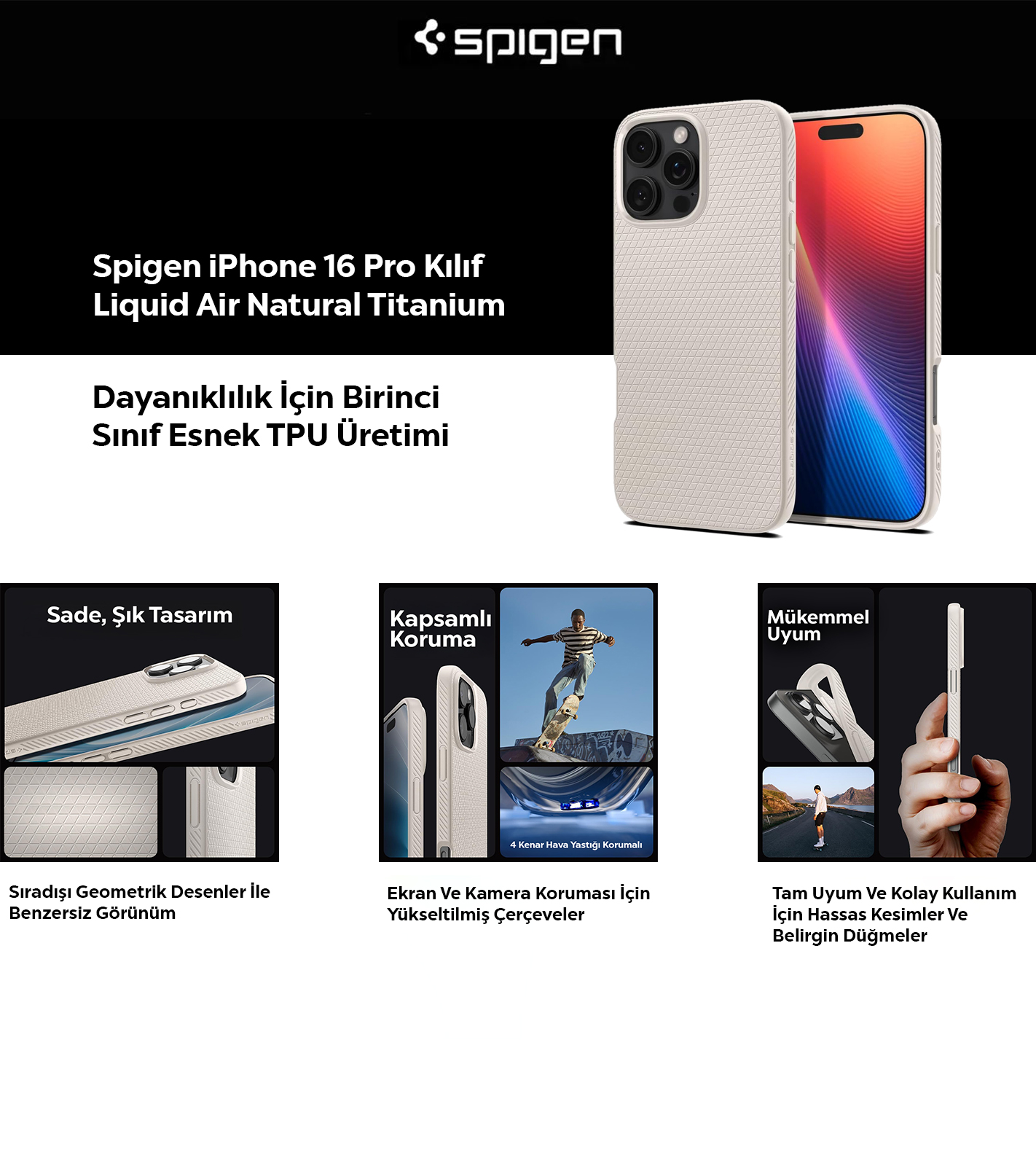Spigen Kılıf Özellikleri
