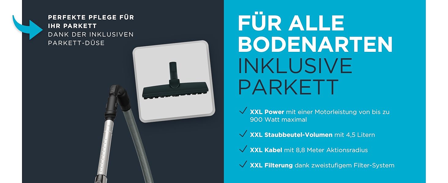 Rowenta RO3143 Power XXL Bodenstaubsauger mit Beutel