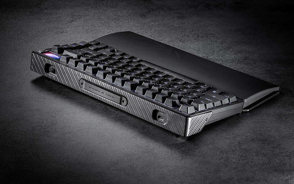ASUS ROG Azoth Extreme ROG NX Snow Switch Gaming Klavye h3
