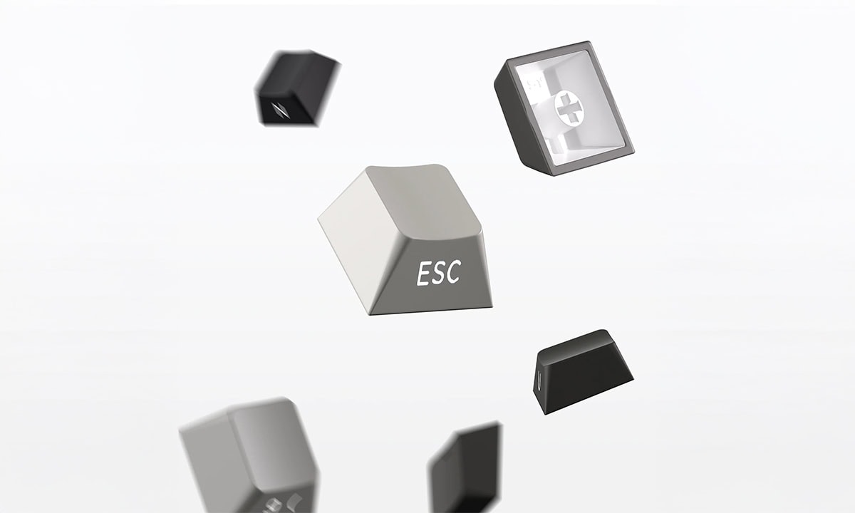 PBT Double-Shot Tuş Başlıkları