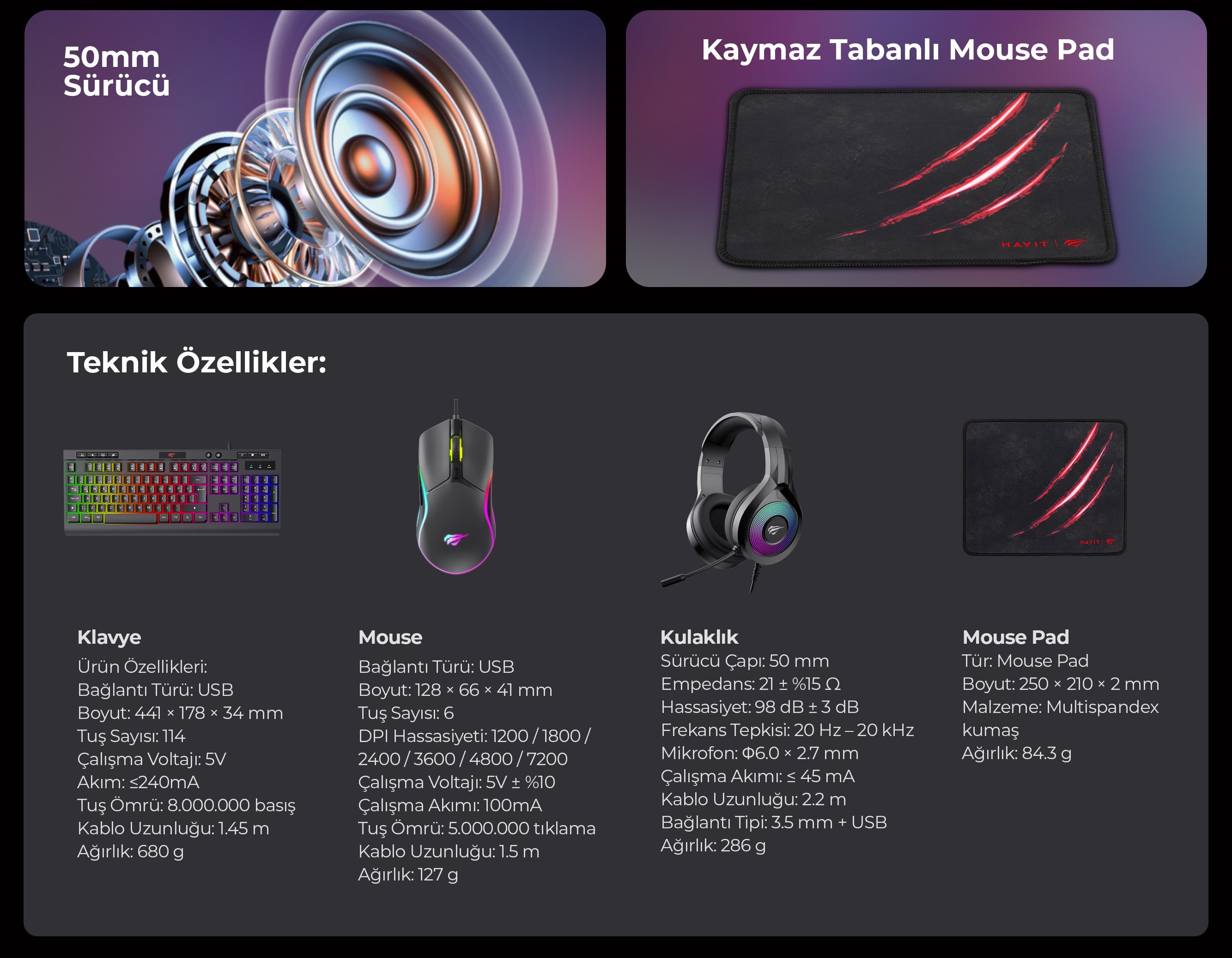 Havit KB887CTUR